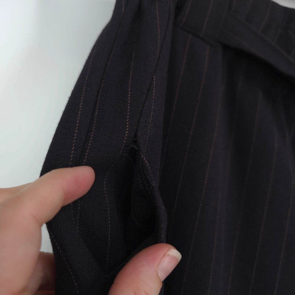 Lane Bryant Pin Stripe Plus Size Trouser Pants Size 20 Short - Picture 12 of 13